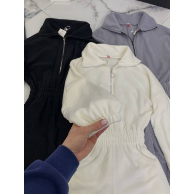 Флісовий комбез Oversize 824-1674: м'який, стильний і зручний у шести кольорах