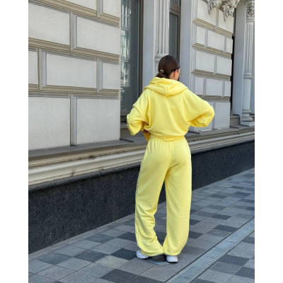 Костюм «Сонячно-Рожевий Comfort Loop» з турецької петлі ПЕНЬЄ — якісний накат, модель 776-929
