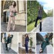 SilkWave Oversize легкий шовковий костюм 6220-1079 (Туреччина) у кольорах: чорний, темно-зелений, шоколад, капучино, світлий беж, блакитний, темно-синій, малина, електрик, графіт, молочний
