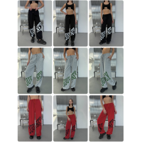 JOURNEY UrbanFit 6220-721 спортивні штани з накаткою, двохнитка, низ на затяжках (сірий/чорний/червоний)