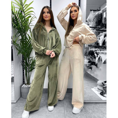 Велюровий спортивний костюм Sport Premium «VelvetSpectrum» 1117-6220 — жіночий комплект у 9 кольорах (малина, чорний, сірий, хакі, беж, фісташка, мокко, темно-синій, електрик)