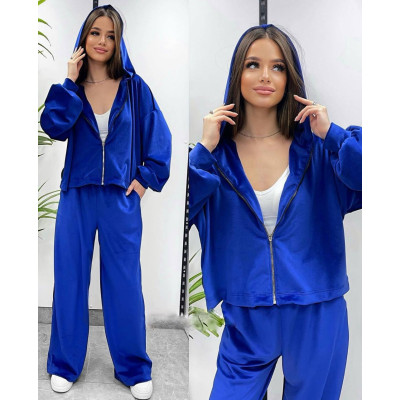 Велюровий спортивний костюм Sport Premium «VelvetSpectrum» 1117-6220 — жіночий комплект у 9 кольорах (малина, чорний, сірий, хакі, беж, фісташка, мокко, темно-синій, електрик)