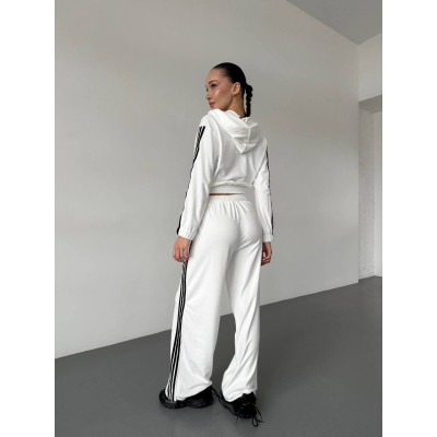 Велюровий спортивний костюм Sport Premium «Velvet Spectrum» 6220-1923 зі штанами на затяжках — барбі, темний шоколад, чорний, графіт, темно-синій, молочний, бордо