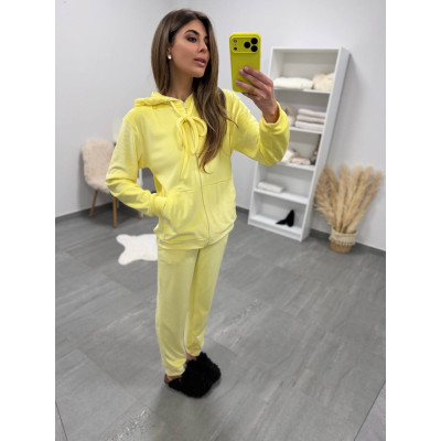 VelurSport RainbowZip 6260-1121 — велюровий костюм на щодень: худі на блискавці та джогери (чорний, беж, блакитний, фрез, барбі, темно-зелений, шоколад)