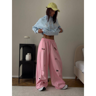 Baggy штани Pinterest Vibe — трендові оверсайз джогери з високою посадкою для стильних образів