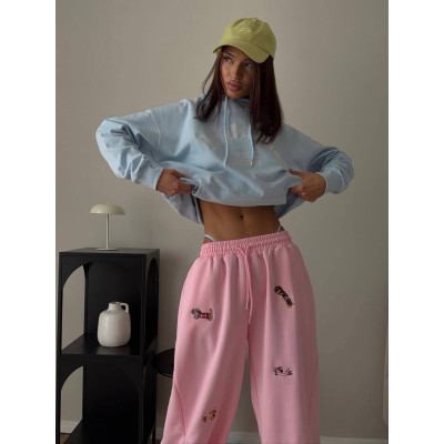 Baggy штани Pinterest Vibe — трендові оверсайз джогери з високою посадкою для стильних образів