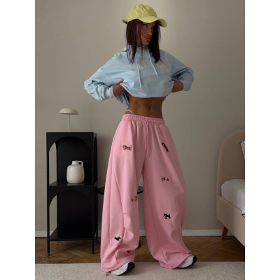 Baggy штани Pinterest Vibe — трендові оверсайз джогери з високою посадкою для стильних образів
