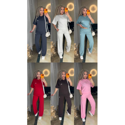 Костюм BarbiMint — стильний м’ятний жіночий комплект для повсякденних і святкових образів