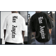 Футболка чоловіча Los Angeles двоколірна з якісного куліру 1364-1721 Black and White Casual-Line