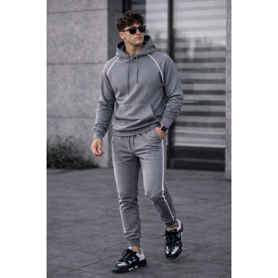 Чоловічий спортивний костюм петля двунить Туреччина BlackGraphite 1431-0287 — чорний графіт, не кошлатиться Чоловічий спортивний костюм петля двунить Туреччина BlackGraphite 1431-0287 — чорний графіт, не кошлатиться