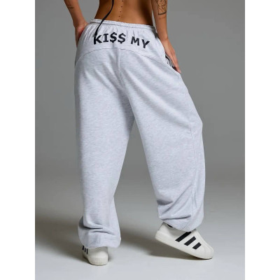 Штани Oversize Comfort з двонитки — стильні оверсайз спортивні штани для максимального комфорту