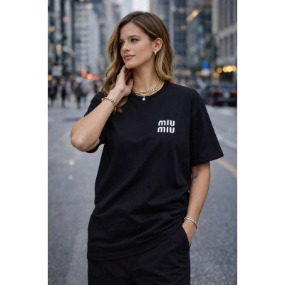 Футболка UNISEX StreetPrint 1550-4216 з турецького куліру — чорно-біла стильна базова модель для чоловіків і жінок