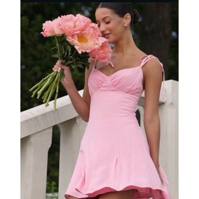 Сукня софткоттон Barbie Pink або Sky Blue 4959-480 — стильна та комфортна модель на блискавці
