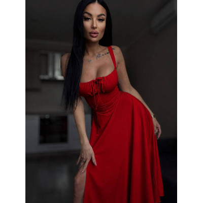 Сукня SoftLace Corset 1486-635 — мереживна корсетна сукня з витонченим силуетом