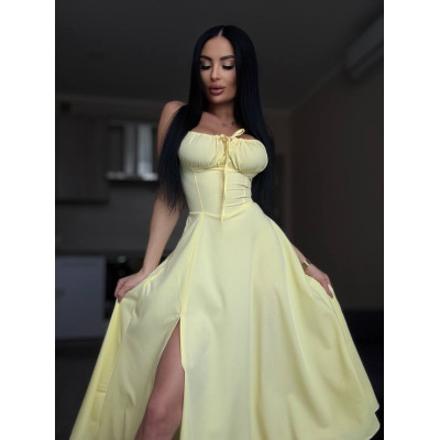 Сукня SoftLace Corset 1486-635 — мереживна корсетна сукня з витонченим силуетом