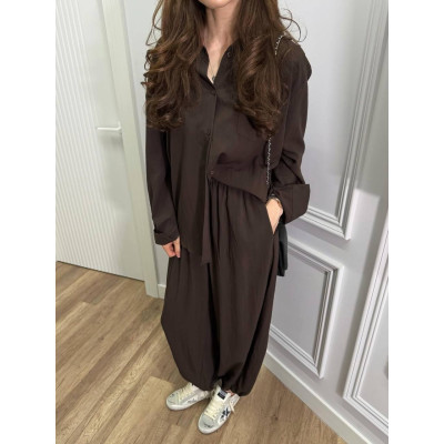 Лляний літній костюм 6220-1949 Linen — легкий дихаючий комплект для стильного образу