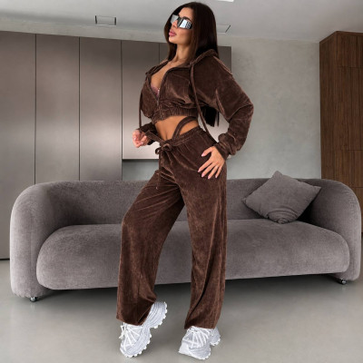 Велюровий костюм 878-417 Velur — стильний м’який комплект для комфортного повсякденного образу