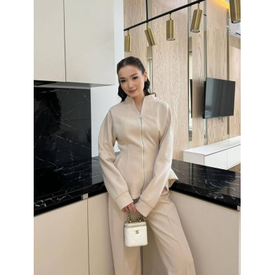 Костюм петля Туреччина 1511-1608 Black Milk Choco Melange — стильний трикотажний комплект преміум якості