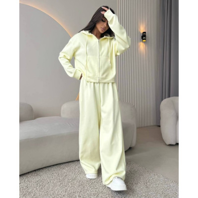 Костюм Oversize Premium з двохнитки 6220-201 — стильний та комфортний комплект на щодень