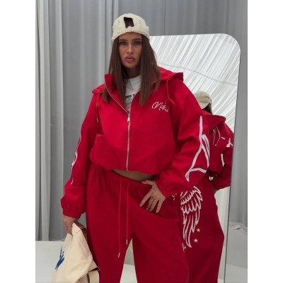 Костюм StreetLuxe — стильний жіночий спортивний комплект для міста: худі та штани з комфортною посадкою