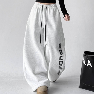 Спортивні штани Oversize 6210 з турецької двохнитки — стильні та комфортні унісекс джогери