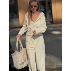 Костюм з дабл флісу Модель: 847-1108 Колір: чорний, сірий, бежевий, айворі