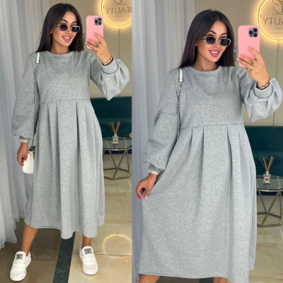 Сукня OVERSIZE з меланжевими кольорами - ваш ідеальний вибір для комфорту і стилю!