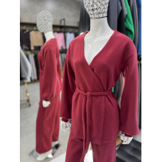Костюм з турецької ангори в’язки Модель: 1550-5167 Колір: чорний, шоколад, білий, бордо, меланж