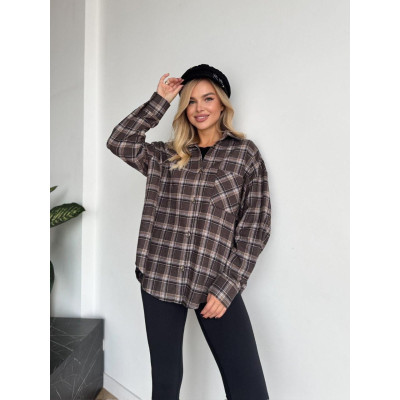 Модна сорочка oversize з клітинкою - образний стиль для сучасних fashionistas!