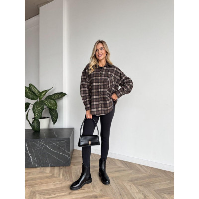 Модна сорочка oversize з клітинкою - образний стиль для сучасних fashionistas!