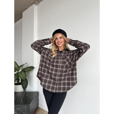 Модна сорочка oversize з клітинкою - образний стиль для сучасних fashionistas!