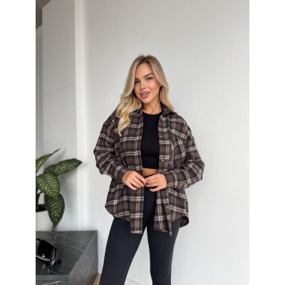 Модна сорочка oversize з клітинкою - образний стиль для сучасних fashionistas!