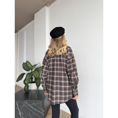Модна сорочка oversize з клітинкою - образний стиль для сучасних fashionistas!
