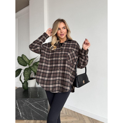Модна сорочка oversize з клітинкою - образний стиль для сучасних fashionistas!