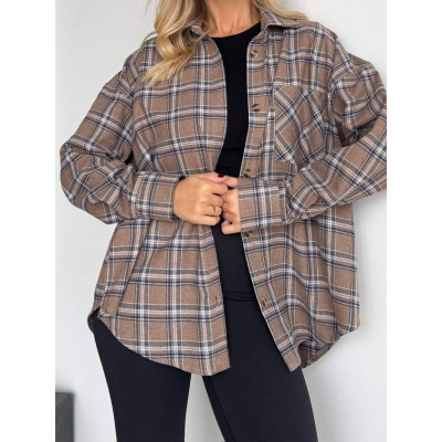 Модна сорочка oversize з клітинкою - образний стиль для сучасних fashionistas!