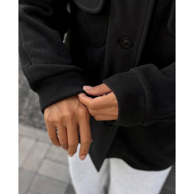 Сорочка жіноча тепла oversize 6260-4252: білий, сірий, чорний - модний вибір з комфортом!