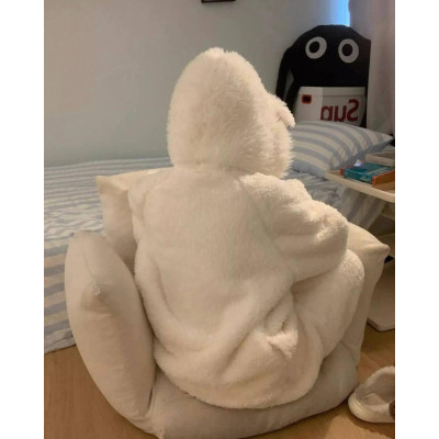 Плюшевий костюм Teddy модель 1530-276: ніжна краса у відтінках світлого бежу та білого