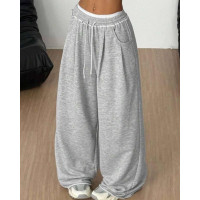 Штани жіночі oversize Модель: 1456-180 Колір: сірий