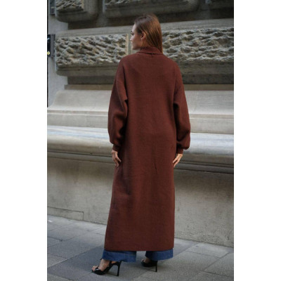 Теплий жіночий кардиган oversize модель 1553-3814: зручність та стиль в одному образі